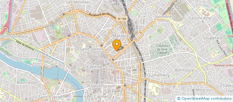 localisation de l'entreprise MADAME FREDERIQUE MALAQUIN à TOULOUSE