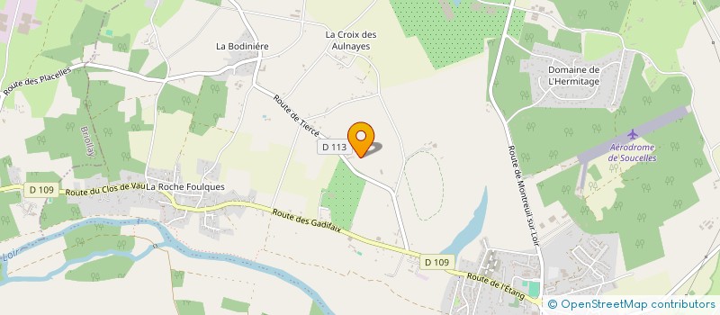 localisation de l'entreprise MADAME FREDERIQUE MANSART  RIVES-DU-LOIR-EN-ANJOU