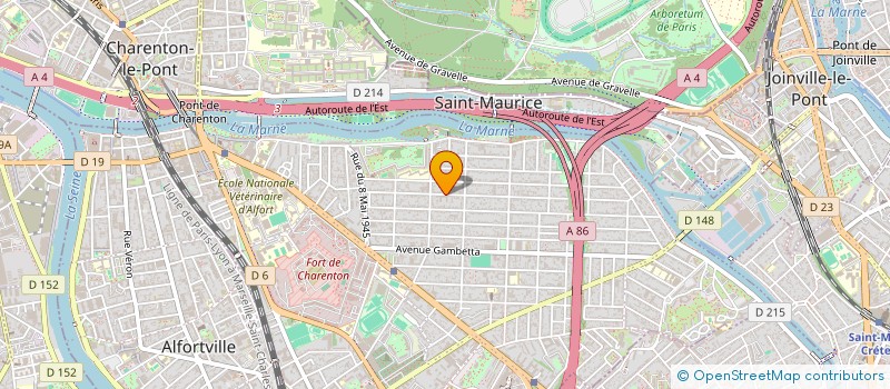 localisation de l'entreprise MADAME FREDERIQUE MARECAILLE à MAISONS-ALFORT