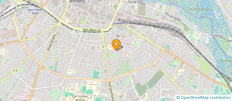 localisation de l'entreprise MADAME FREDERIQUE MARIAGE à AMIENS