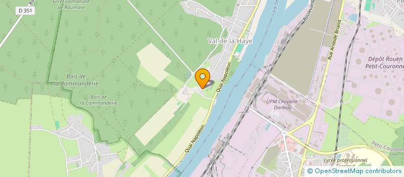 localisation de l'entreprise MADAME FREDERIQUE MARTEAU  VAL-DE-LA-HAYE