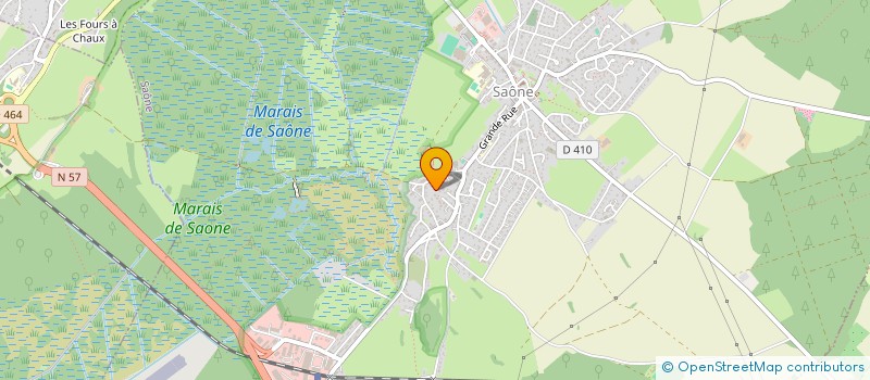 localisation de l'entreprise MADAME FREDERIQUE MARTET  SAONE