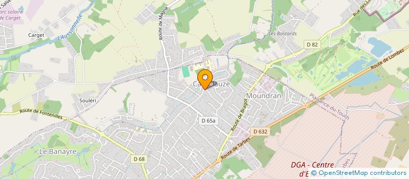 localisation de l'entreprise MADAME FREDERIQUE MARTINEZ  FONSORBES