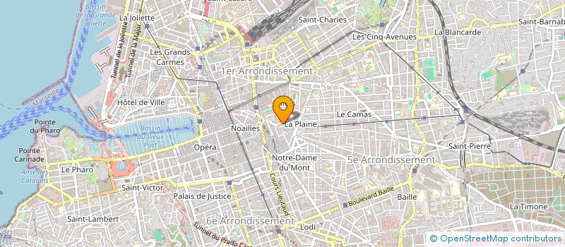 localisation de l'entreprise MADAME FREDERIQUE MASSET à MARSEILLE