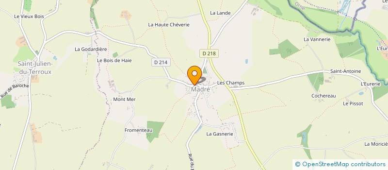 localisation de l'entreprise MADAME FREDERIQUE MATIGNON  LE HAM