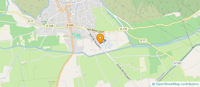 localisation de l'entreprise MADAME FREDERIQUE MAWDSLEY  EYGUIERES