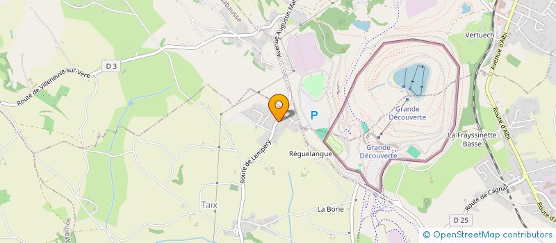 localisation de l'entreprise MADAME FREDERIQUE MEAUX  TAIX