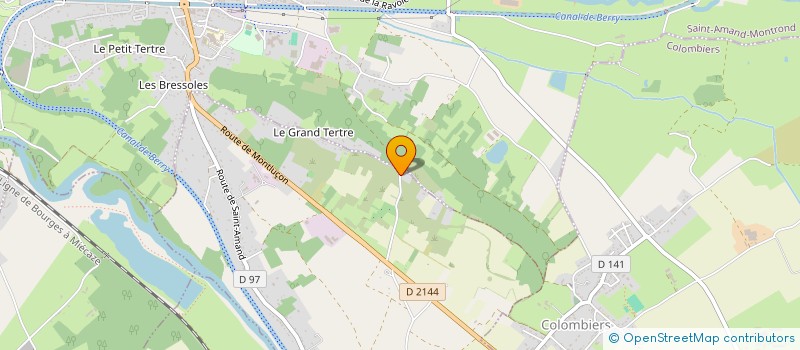 localisation de l'entreprise MADAME FREDERIQUE MELOUX  DREVANT