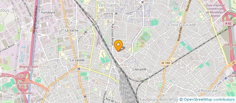 localisation de l'entreprise MADAME FREDERIQUE MENDEZ à TOULOUSE