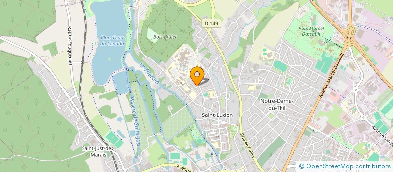 localisation de l'entreprise MADAME FREDERIQUE MENTION  BEAUVAIS