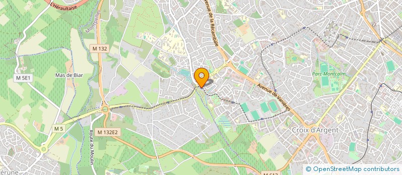 localisation de l'entreprise MADAME FREDERIQUE MICHELON à MONTPELLIER