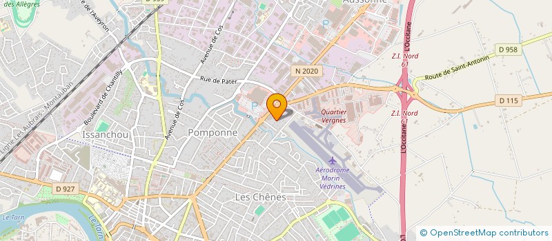 localisation de l'entreprise MADAME FREDERIQUE MIRALLEZ  MONTAUBAN