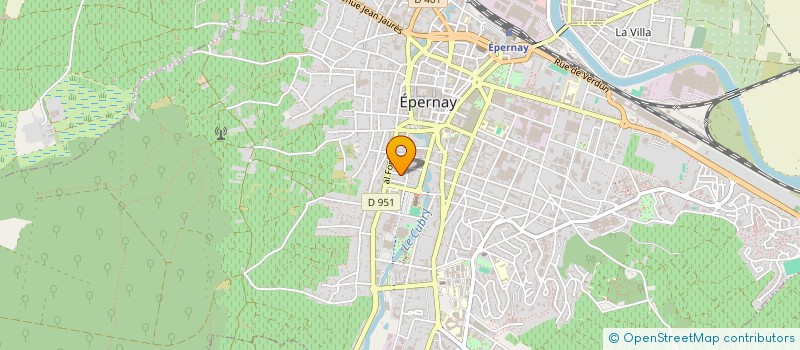 localisation de l'entreprise MADAME FREDERIQUE MONCEL  EPERNAY