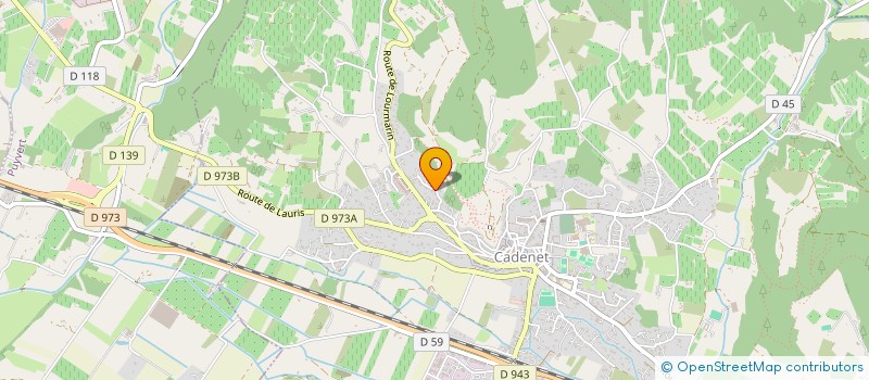 localisation de l'entreprise MADAME FREDERIQUE MONDOLONI  CADENET