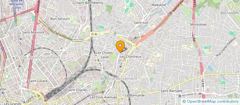 localisation de l'entreprise MADAME FREDERIQUE MONLEAU à MARSEILLE