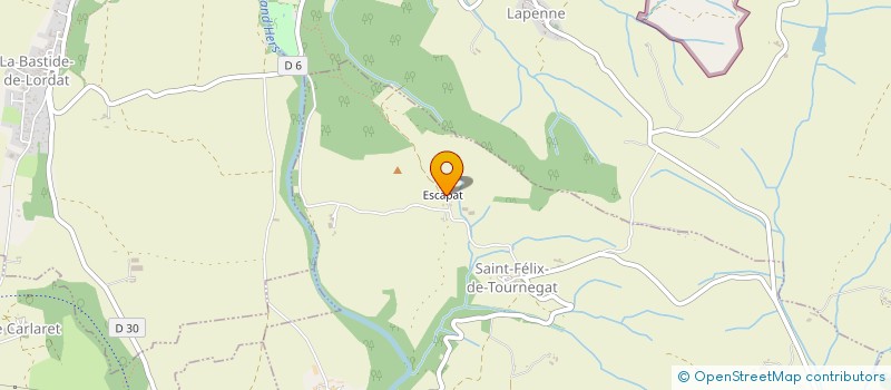 localisation de l'entreprise MADAME FREDERIQUE MONTANE à SAINT-FELIX-DE-TOURNEGAT