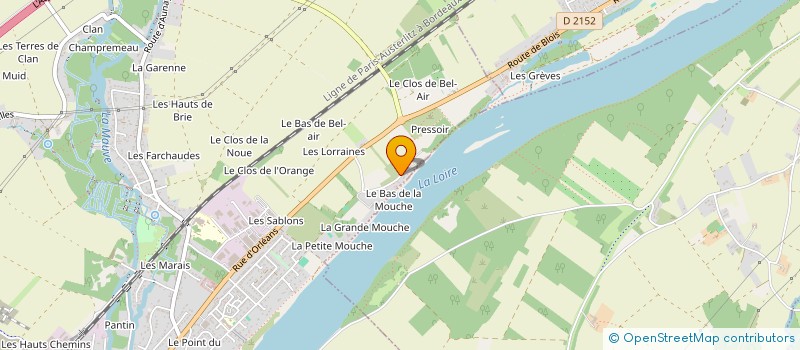 localisation de l'entreprise MADAME FREDERIQUE MONTAUDON à MEUNG-SUR-LOIRE