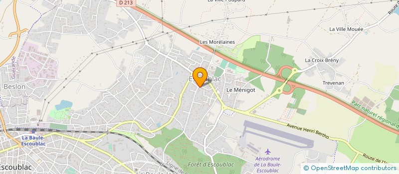 localisation de l'entreprise MADAME FREDERIQUE MORIN  LA BAULE-ESCOUBLAC