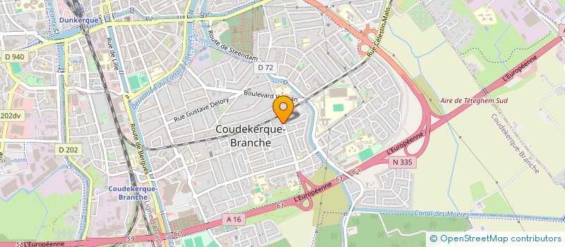 localisation de l'entreprise MADAME FREDERIQUE MOUCHART  COUDEKERQUE-BRANCHE