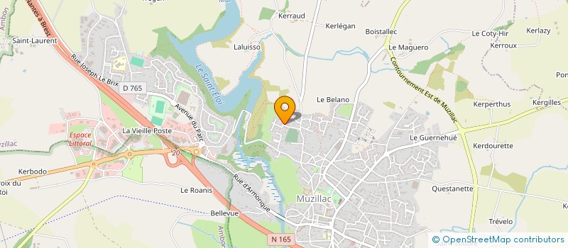 localisation de l'entreprise MADAME FREDERIQUE MOULY à MUZILLAC