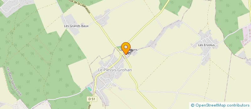 localisation de l'entreprise MADAME FREDERIQUE NIEDERITS  LES BAUX-SAINTE-CROIX