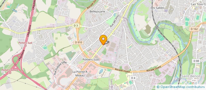 localisation de l'entreprise MADAME FREDERIQUE NODA à POITIERS