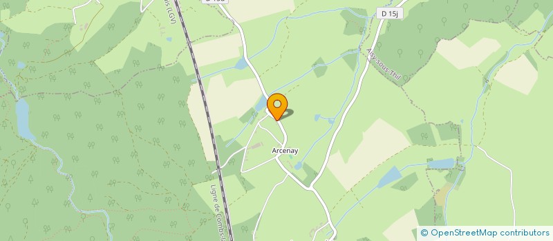 localisation de l'entreprise MADAME FREDERIQUE OLESKER  LACOUR-D'ARCENAY