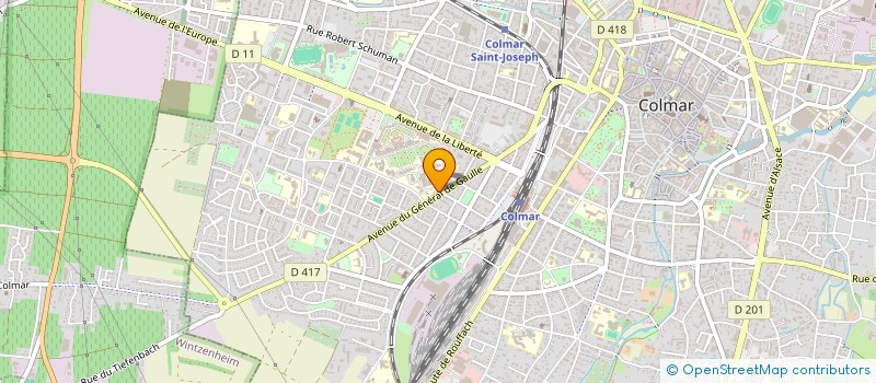 localisation de l'entreprise MADAME FREDERIQUE OTERO  COLMAR