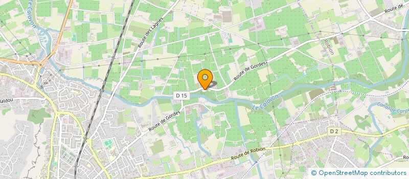 localisation de l'entreprise MADAME FREDERIQUE PAGNE à CAVAILLON