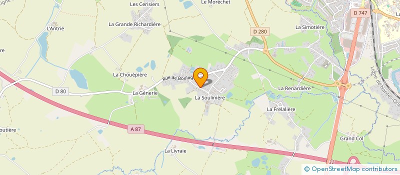 localisation de l'entreprise MADAME FREDERIQUE PARIS  NIEUL-LE-DOLENT