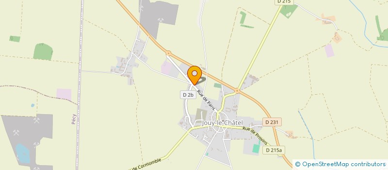 localisation de l'entreprise MADAME FREDERIQUE PAULMIER à JOUY-LE-CHATEL