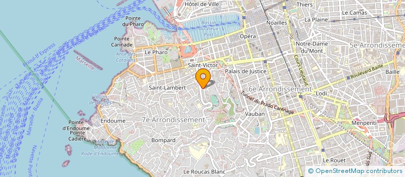 localisation de l'entreprise MADAME FREDERIQUE PEREZ à MARSEILLE