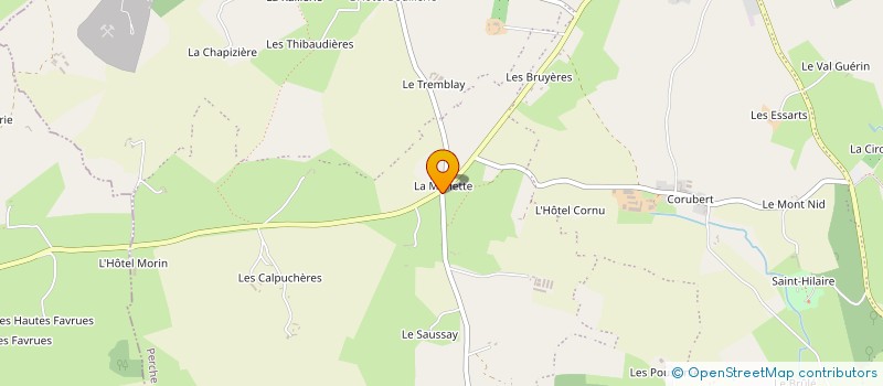 localisation de l'entreprise MADAME FREDERIQUE PERRODY à PERCHE-EN-NOCE