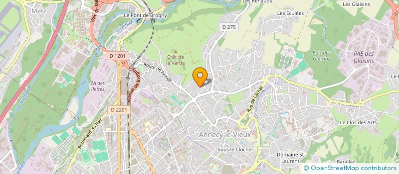 localisation de l'entreprise MADAME FREDERIQUE PICARD  ANNECY