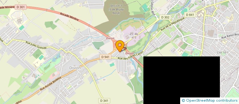 localisation de l'entreprise MADAME FREDERIQUE PIELACH  DIVION