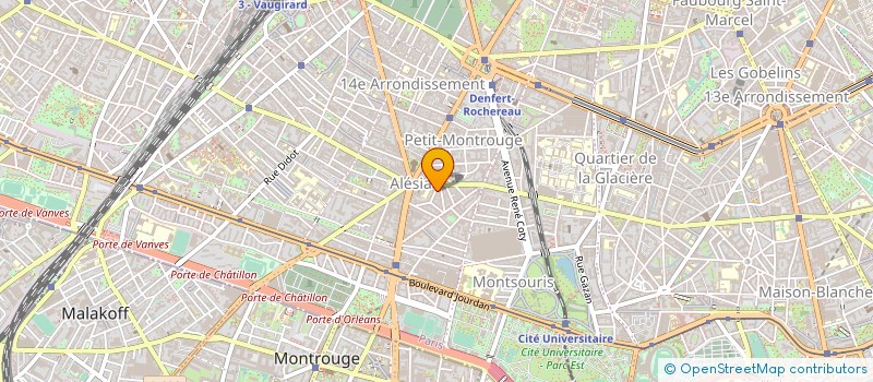 localisation de l'entreprise MADAME FREDERIQUE PIERRE  PARIS