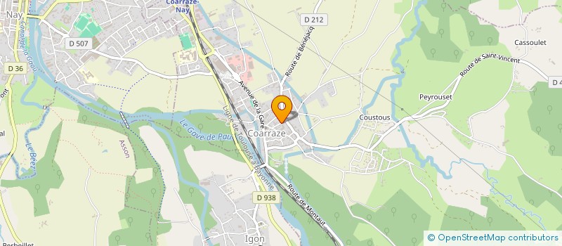 localisation de l'entreprise MADAME FREDERIQUE PLAS  COARRAZE