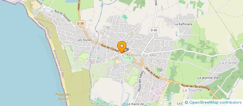 localisation de l'entreprise MADAME FREDERIQUE POLO à BREM-SUR-MER