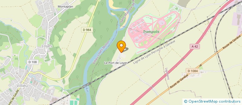 localisation de l'entreprise MADAME FREDERIQUE PONAL à CHAZEY-SUR-AIN