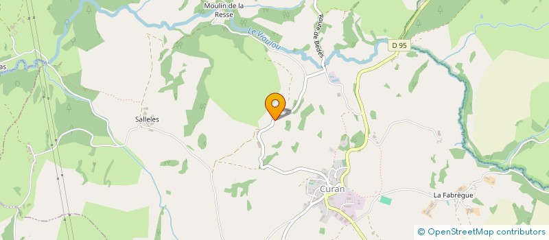 localisation de l'entreprise MADAME FREDERIQUE PORRI  CURAN