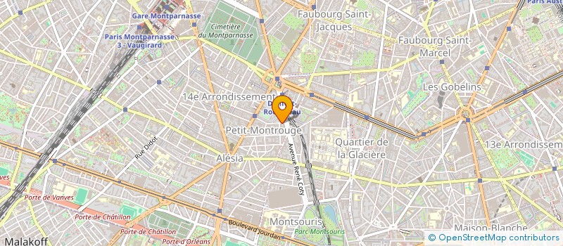 localisation de l'entreprise MADAME FREDERIQUE PROFIT  PARIS