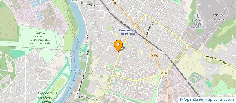 localisation de l'entreprise MADAME FREDERIQUE RABOT  CORMEILLES-EN-PARISIS