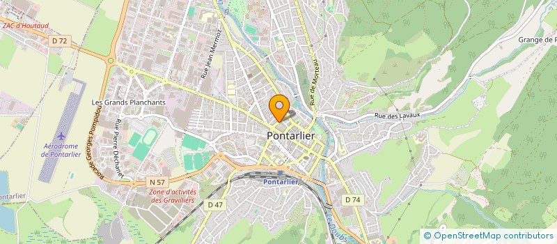 localisation de l'entreprise MADAME FREDERIQUE RAMONI à PONTARLIER