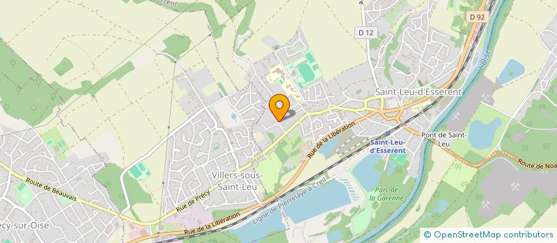 localisation de l'entreprise MADAME FREDERIQUE REMOND à SAINT-LEU-D'ESSERENT