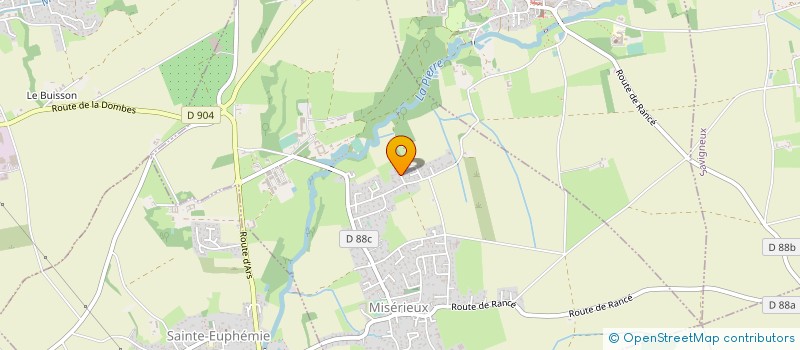 localisation de l'entreprise MADAME FREDERIQUE RESSICAUD  MISERIEUX