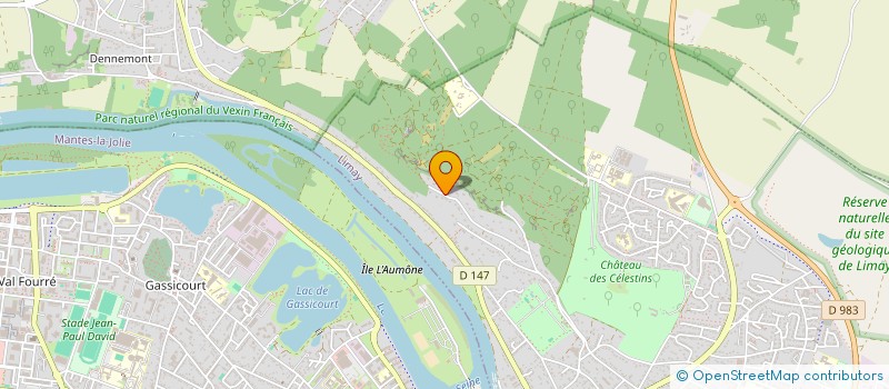 localisation de l'entreprise MADAME FREDERIQUE ROBERT  LIMAY