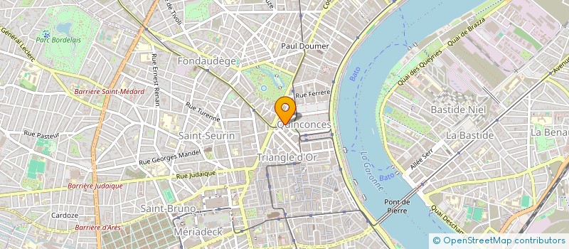 localisation de l'entreprise MADAME FREDERIQUE ROBETTE  BORDEAUX