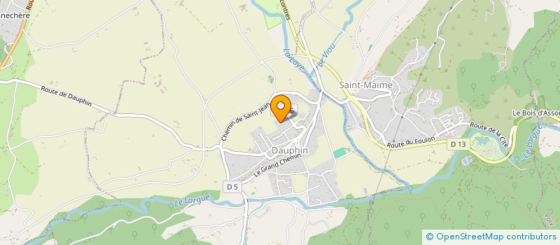 localisation de l'entreprise MADAME FREDERIQUE ROCHER à FORCALQUIER
