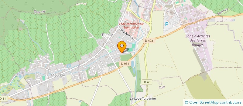 localisation de l'entreprise MADAME FREDERIQUE ROSET à MAGENTA
