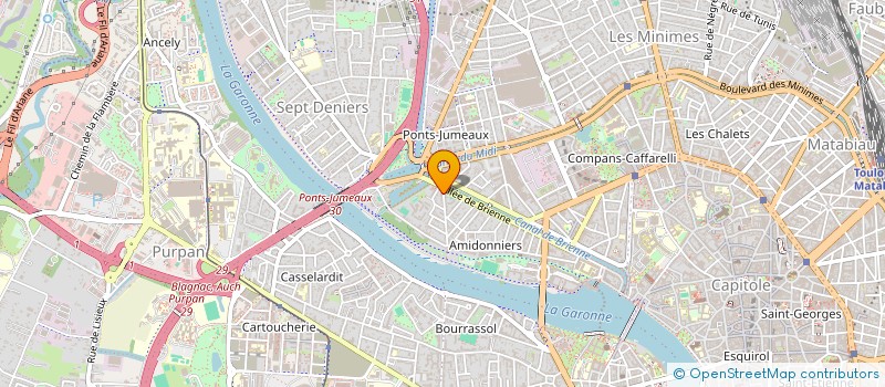 localisation de l'entreprise MADAME FREDERIQUE ROUMAGNOU à TOULOUSE